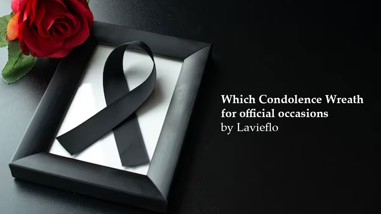 Which Condolence Wreath for official occasions | Lavieflo